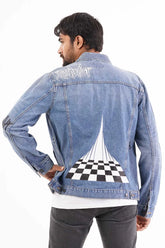 Men's Denim Jacket (Medium Wash)